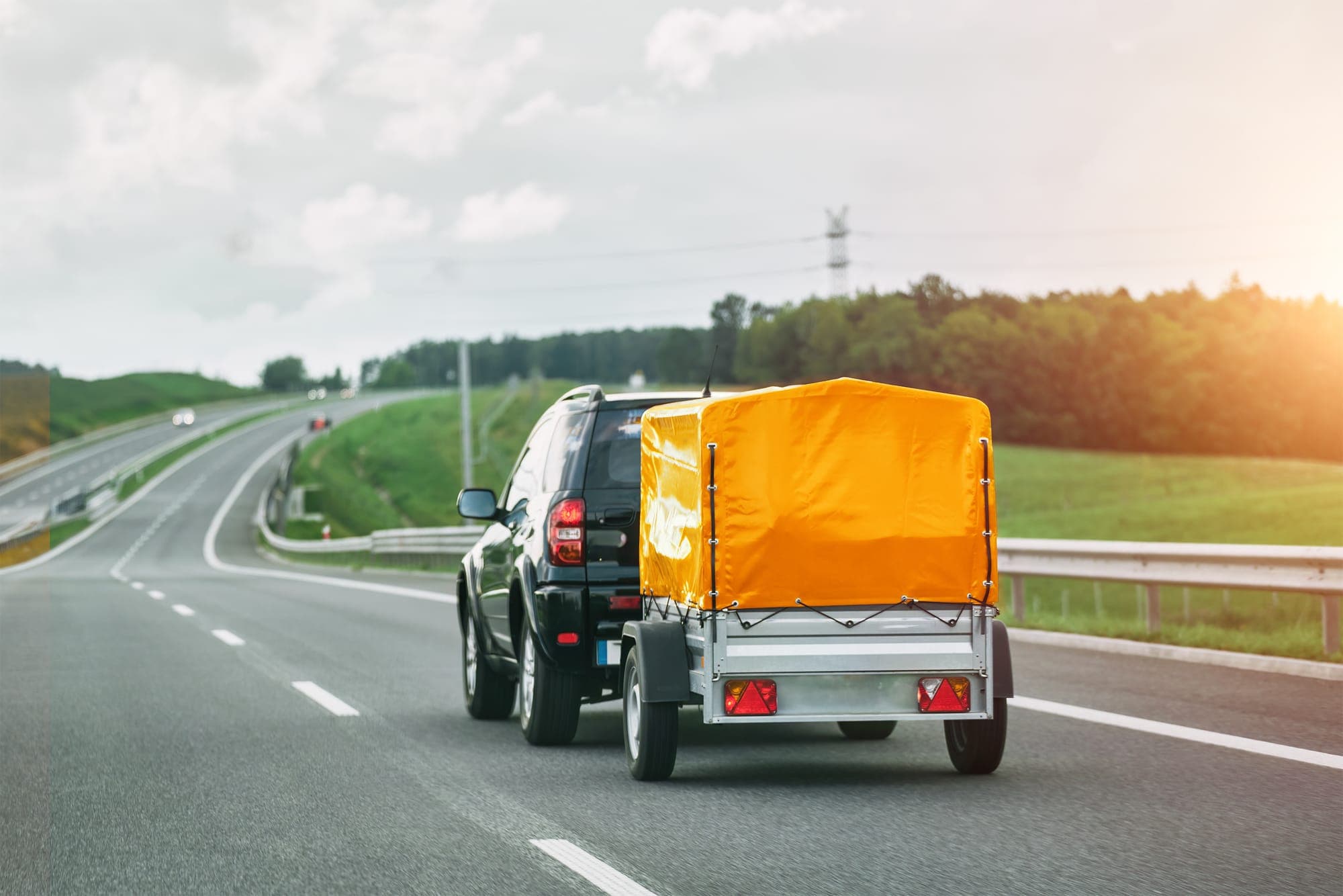 Anhänger auf der Autobahn – Anhänger-Marken in Deutschland